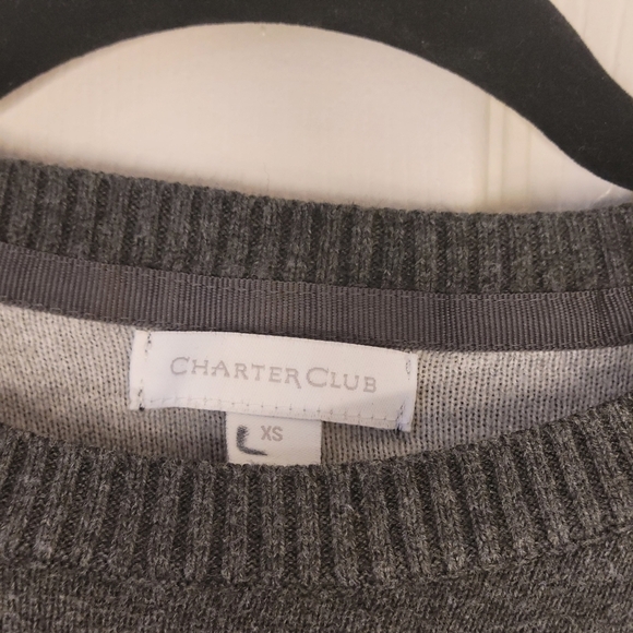 Charter Club Women's Polka-dot pullover Size XS - Picture 3 of 10